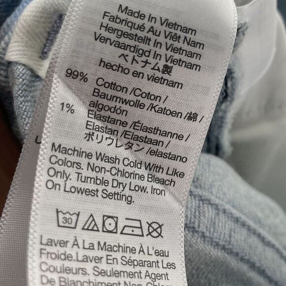 MADEWELL Jeans Women 27 The '90s Straight Ward Wash High Rise NO649 - Picture 16 of 16